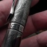 Streltsov luxury titanium pen -Icebreaker Skulls-