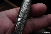 Streltsov luxury titanium pen -Icebreaker Skulls-