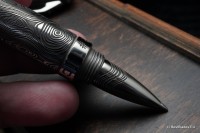 Streltsov luxury titanium pen -Icebreaker Skulls-