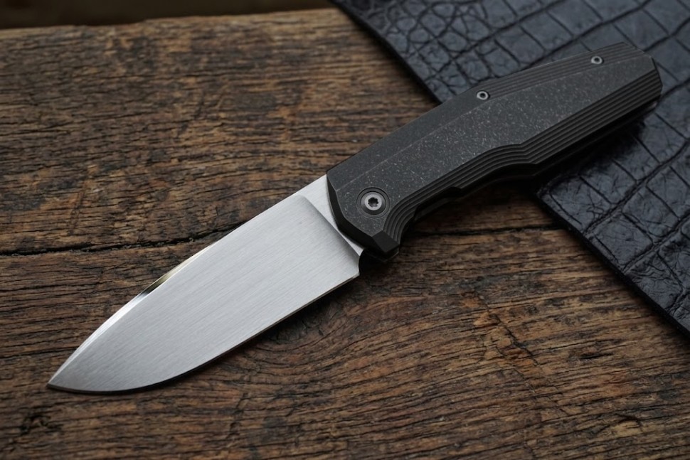 PREORDER - CKF/Jourget Fif21 (CrystalTi DLC handle, M398 handrubbed satin, mirror swedge)