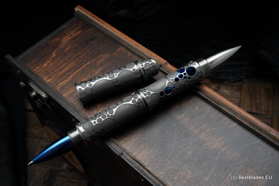 Streltsov luxury titanium pen -Kamikaze-