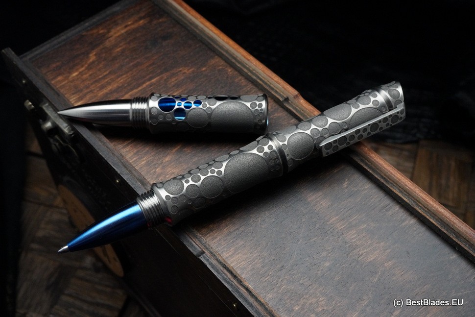 Streltsov luxury titanium pen -Kamikaze-