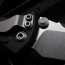 Microtech Socom Elite Single Edge Stonewash Standard Manual & Black 160-10