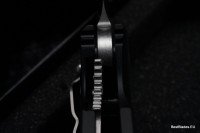 Microtech Socom Elite Single Edge Stonewash Standard Manual &amp; Black 160-10