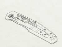 PREORDER - CKF/Jourget Fif21 (Ti stonewash handle, M398 handrubbed satin, mirror swedge)