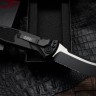 Microtech Socom Elite S/E Black Tactical Partial Serrated 160A-2T