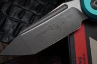 Microtech Knives LUDT Gen III Apocalyptic Tanto w/ Turquoise Handle 1136-10APTQ