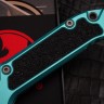 Microtech Knives LUDT Gen III Apocalyptic Tanto w/ Turquoise Handle 1136-10APTQ