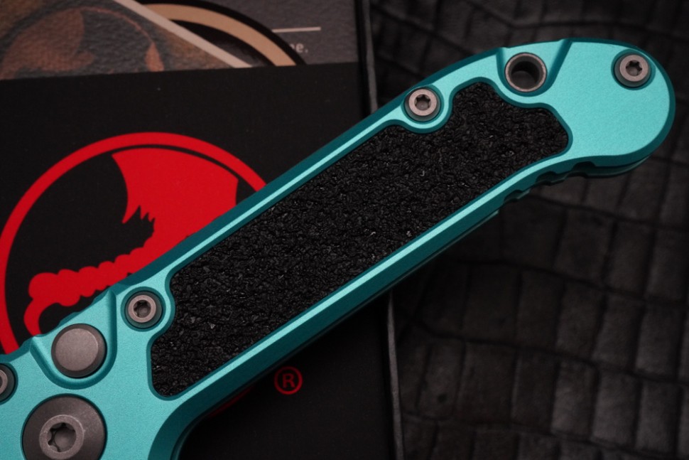 Microtech Knives LUDT Gen III Apocalyptic Tanto w/ Turquoise Handle 1136-10APTQ