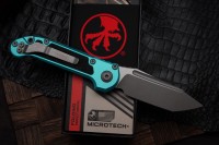Microtech Knives LUDT Gen III Apocalyptic Tanto w/ Turquoise Handle 1136-10APTQ