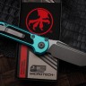 Microtech Knives LUDT Gen III Apocalyptic Tanto w/ Turquoise Handle 1136-10APTQ