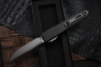 Microtech Ultratech ZBP S/E Apocalyptic M390MK w/ Black Handle 1121-10AP