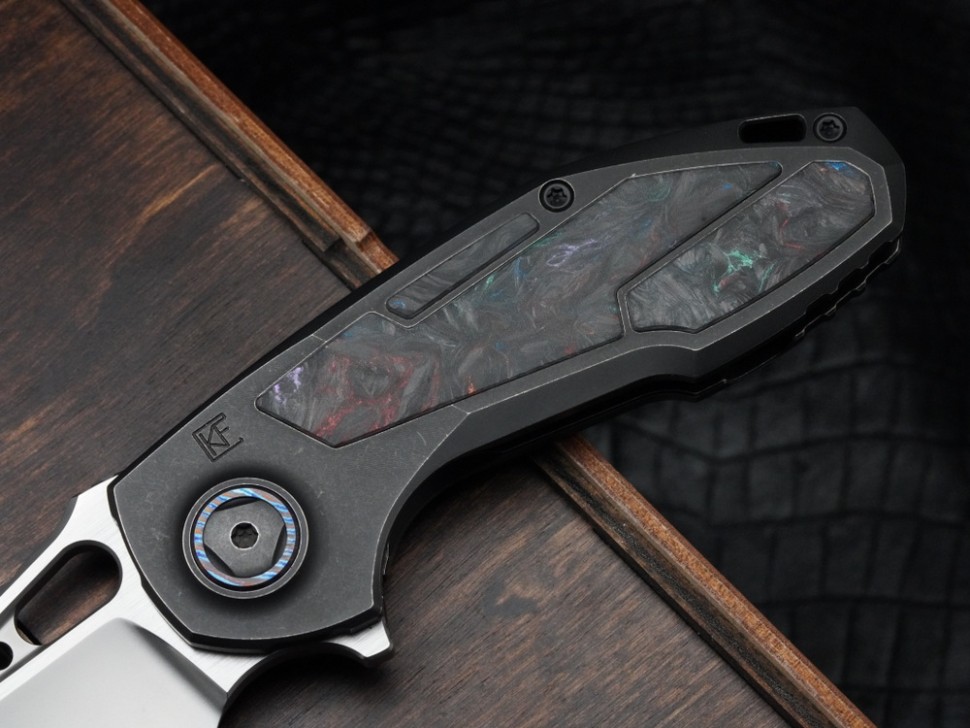 CKF PeaceDuke 2.0 (Ti Blackwash + Super Carbon Fiber)