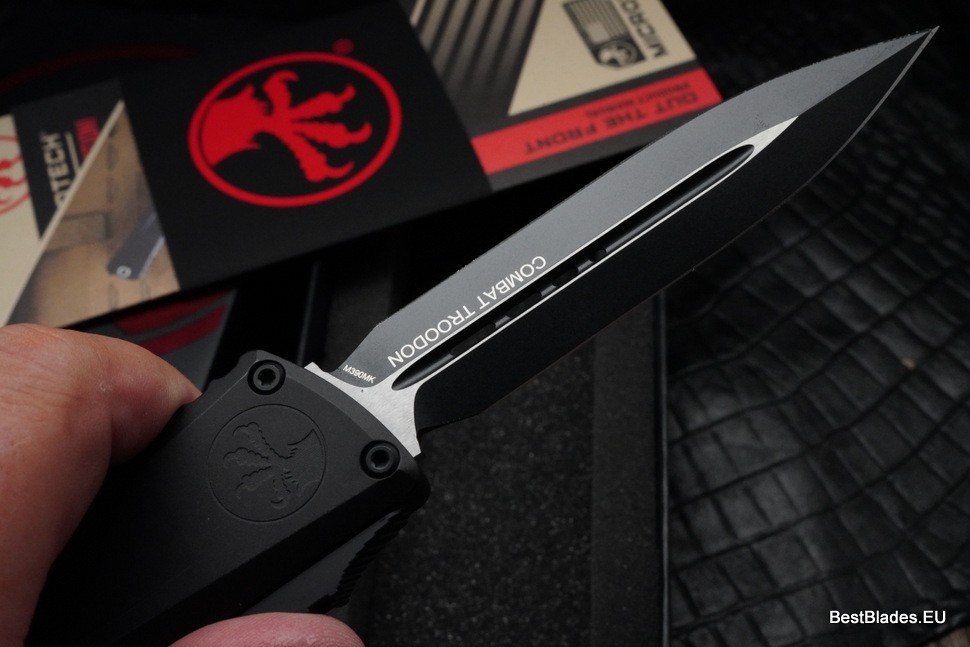 Microtech Knives Combat Troodon Gen III Tactical Double Edge 1142-1T