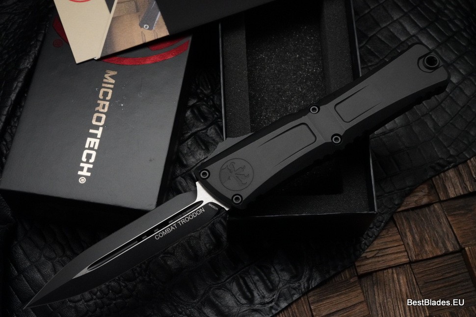 Microtech Knives Combat Troodon Gen III Tactical Double Edge 1142-1T