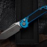 Microtech Knives LUDT Gen III Apocalyptic Tanto w/ Blue Handle 1136-10APBL