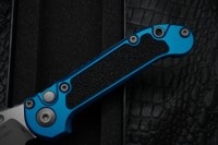 Microtech Knives LUDT Gen III Apocalyptic Tanto w/ Blue Handle 1136-10APBL