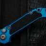 Microtech Knives LUDT Gen III Apocalyptic Tanto w/ Blue Handle 1136-10APBL