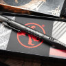 Microtech Kyroh DLC Titanium Pen with Tritium Cap Insert 