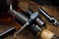 CKF Shtopor beer and wine opener (Ti, timascus)