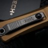 Microtech Knives Combat Troodon Gen III Apocalyptic Double Edge w/ Tan Handle 1142-10APTA