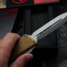 Microtech Knives Combat Troodon Gen III Apocalyptic Double Edge w/ Tan Handle 1142-10APTA