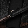 Microtech - Marfione Select Scarab 2 Gen 3 Baker Forge D/E w/ Stingray Inlaid Handle 1280-16MS1