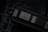 Microtech - Marfione Select Scarab 2 Gen 3 Baker Forge D/E w/ Stingray Inlaid Handle 1280-16MS1