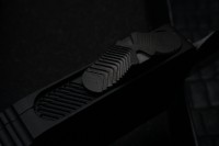 Microtech - Marfione Select Scarab 2 Gen 3 Baker Forge D/E w/ Stingray Inlaid Handle 1280-16MS1