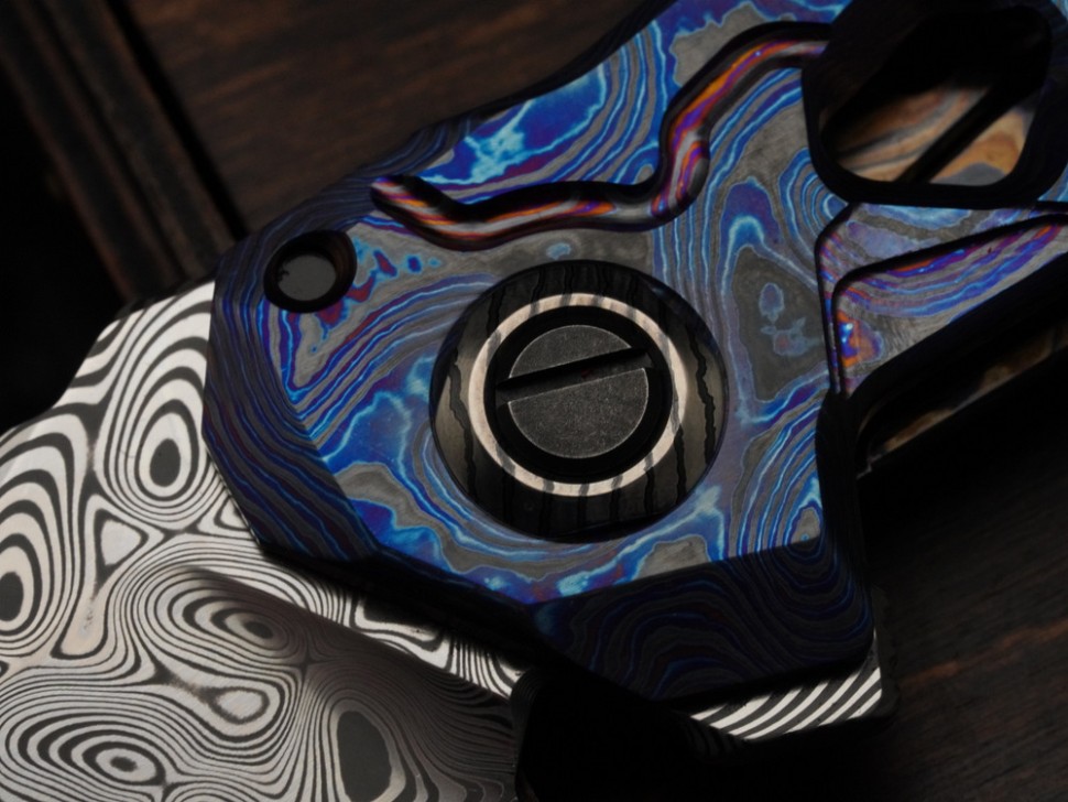 CKF/Konygin T25 FD (Damasteel, ZircuTi, bronze)