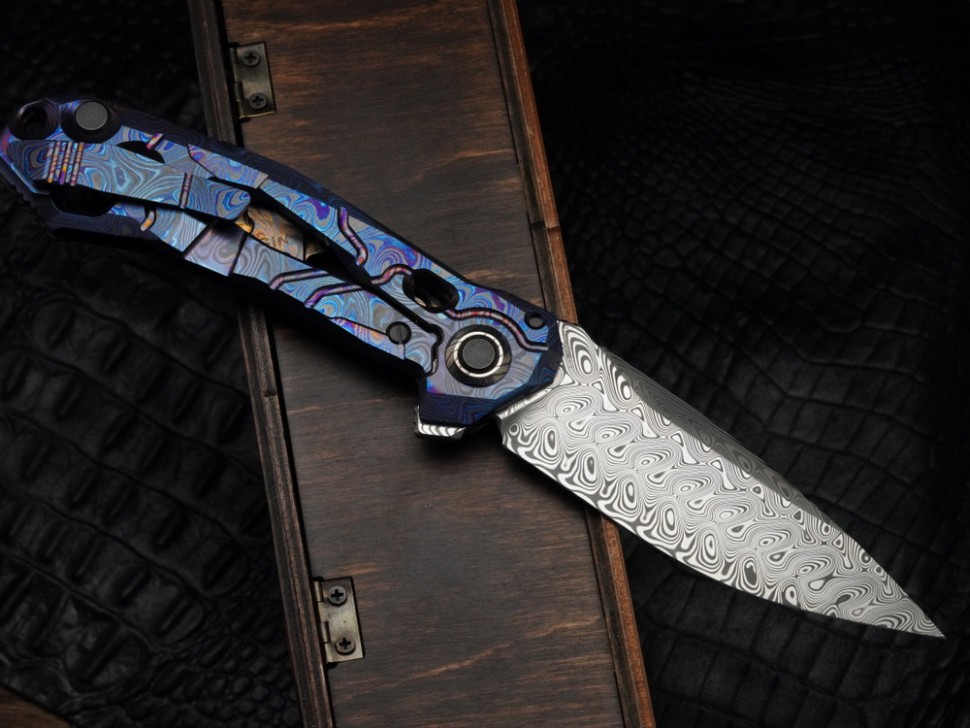 CKF/Konygin T25 FD (Damasteel, ZircuTi, bronze)