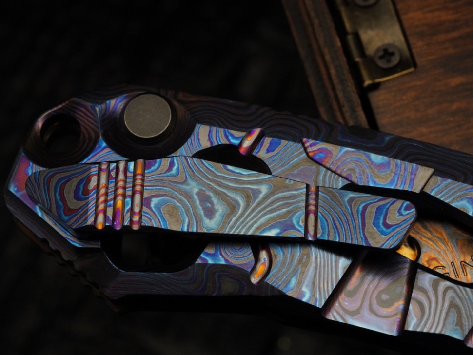 CKF/Konygin T25 FD (Damasteel, ZircuTi, bronze)