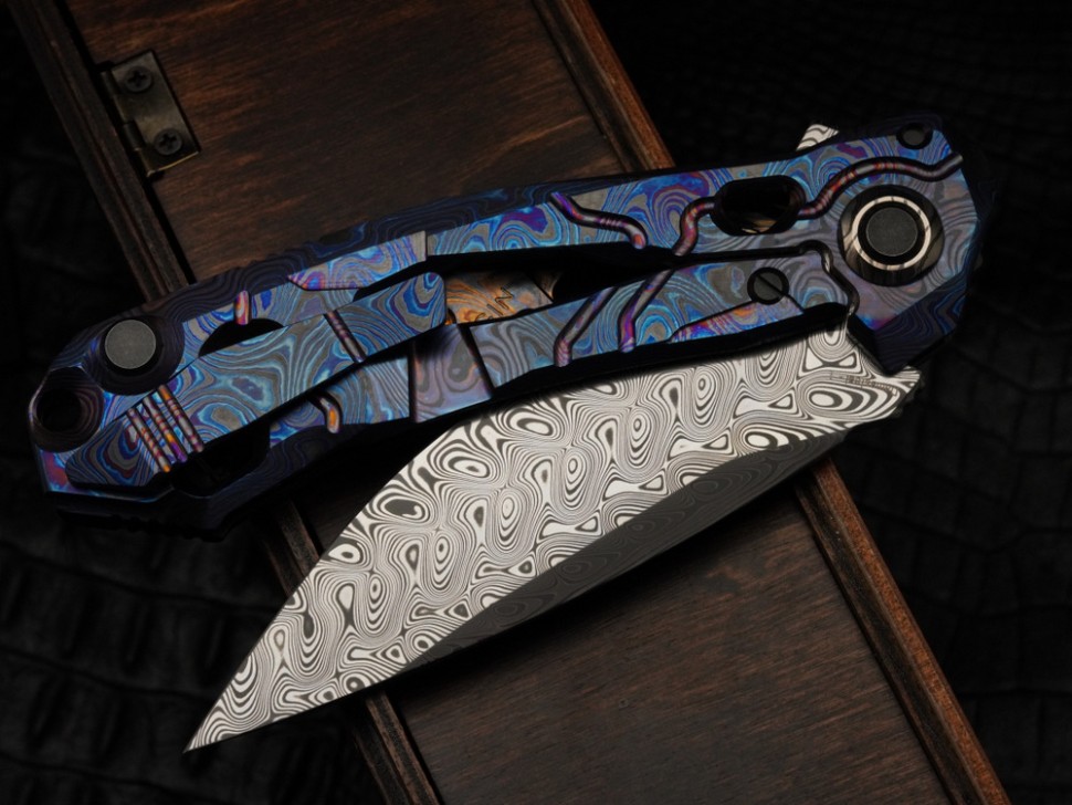 CKF/Konygin T25 FD (Damasteel, ZircuTi, bronze)