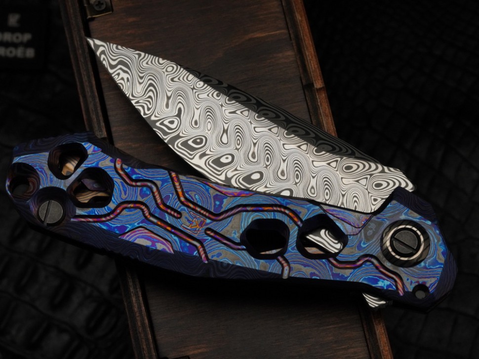 CKF/Konygin T25 FD (Damasteel, ZircuTi, bronze)