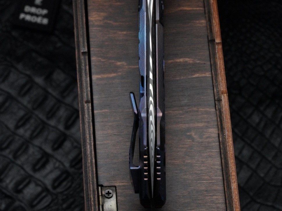CKF/Konygin T25 FD (Damasteel, ZircuTi, bronze)