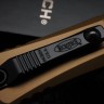 Microtech Knives Combat Troodon Gen III Black Double Edge w/ Tan Handle 1142-1TA
