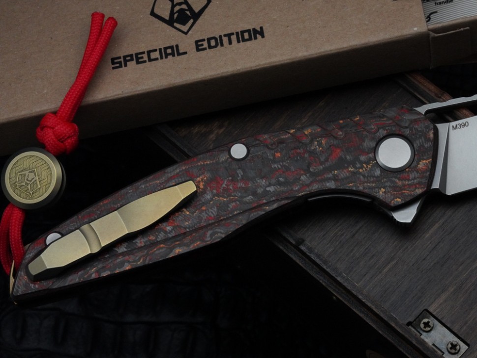 111 Ignis - M390 Blade - Phoenix Wing TechnoCarbo