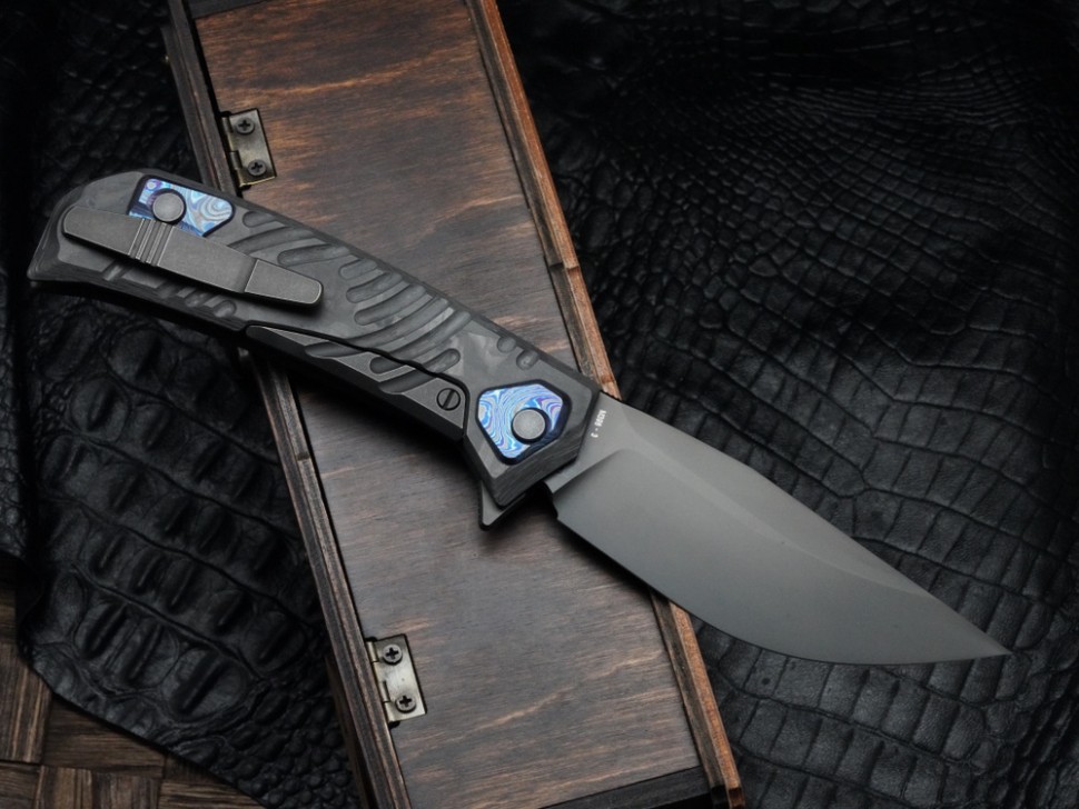 CKF Ummu Dalawa M398 matte DLC + CF + ZircuTi