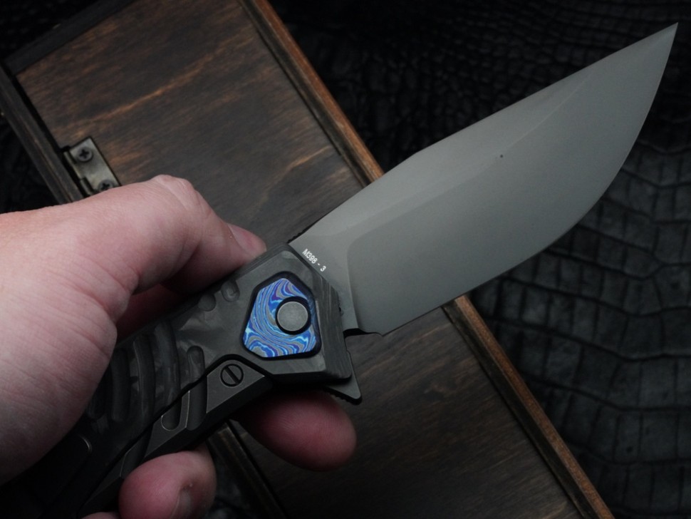 CKF Ummu Dalawa M398 matte DLC + CF + ZircuTi