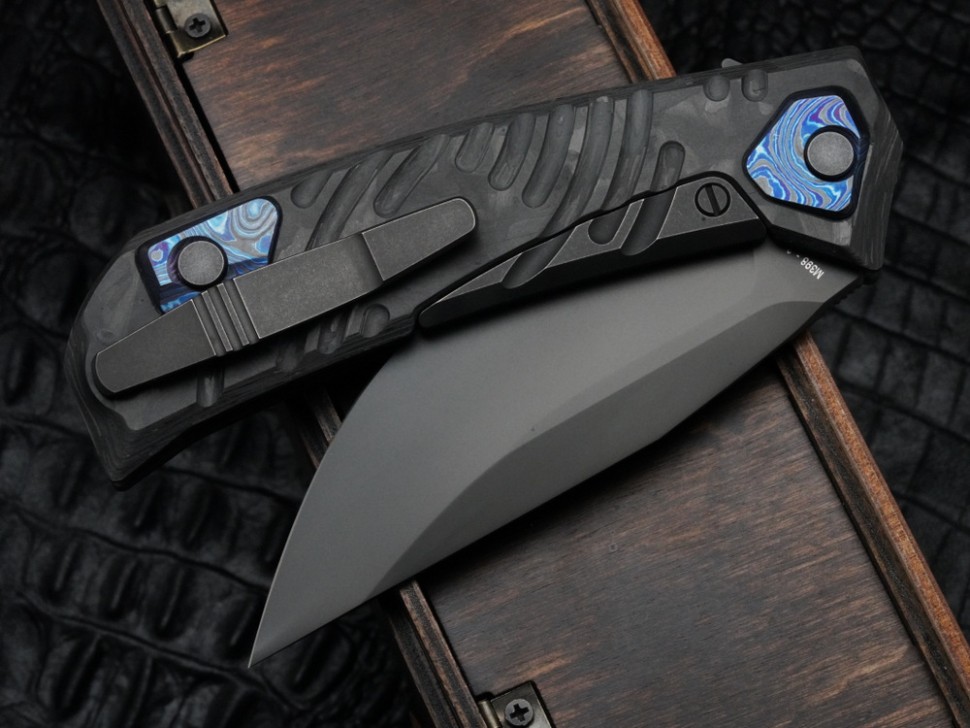 CKF Ummu Dalawa M398 matte DLC + CF + ZircuTi