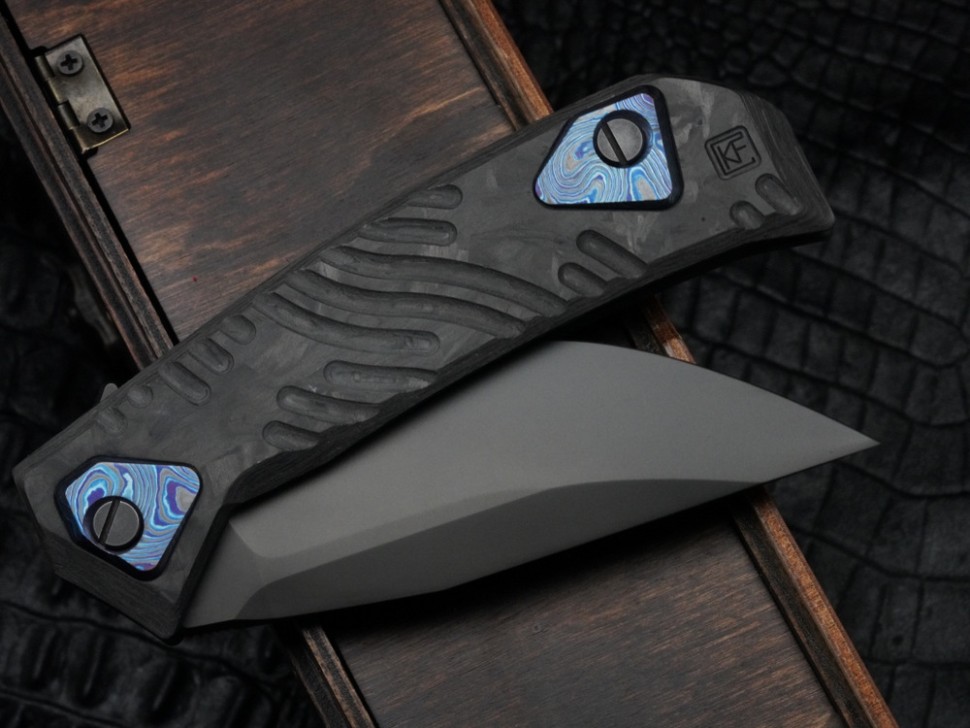 CKF Ummu Dalawa M398 matte DLC + CF + ZircuTi