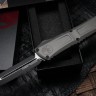 Microtech Knives Combat Troodon Gen III Natural Clear w/ Black Double Edge 1142-1NC