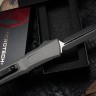 Microtech Knives Combat Troodon Gen III Natural Clear w/ Black Double Edge 1142-1NC