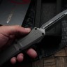 Microtech Knives Combat Troodon Gen III Natural Clear w/ Black Double Edge 1142-1NC