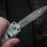 Microtech Knives Mini Hera Mummy Wrap Halloween D/E M390MK Signature Series 1702M-1HWMYS