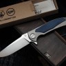 Shirogorov / RJ Martin ROK - S90V - Jeans Micarta