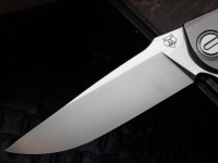 Shirogorov / RJ Martin ROK - S90V - Jeans Micarta