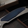 Shirogorov / RJ Martin ROK - S90V - Jeans Micarta