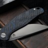 Shirogorov Stellar CF Double BLUE (M390, MRBS)