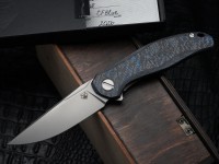 Shirogorov Stellar CF Double BLUE (M390, MRBS)
